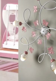 ONLI - Gyerek csillár BUTTERFLY 5xE14/6W/230V