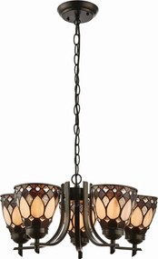 Endon BROOKLYN 74352 Csillár 5x40W/E14 IP20