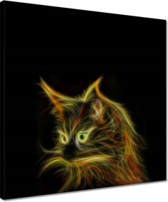 Vászonkép 40x40 A földöntúli macska