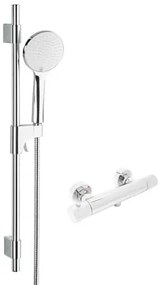Zuhany csaptelep SAT zuhanyszettel együtt 150 mm króm SATBST268SET