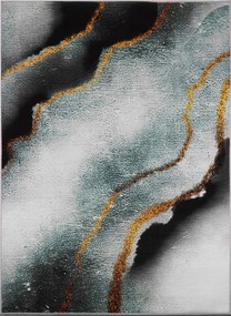 Szőnyeg 120X170 Márvány Nappali Szoba Csúszásgátló Glamour Nyomtatott Bcf