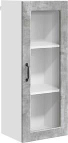 vidaXL Konyhaszekrény polcokkal Beton Szürke 40 x 31 x 100 cm Faanyag
