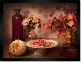 Poszterek keretben 40x30 Nőnap Ajándék Love