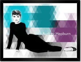 Poszterek keretben 40x30 Audrey Hepburn zseniális