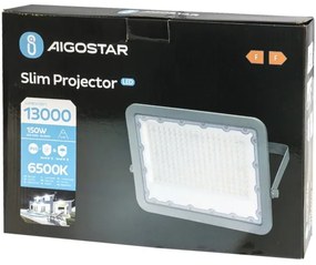 Aigostar - LED Reflektor LED/150W/230V szürke 6500K IP65
