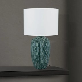 Orion - TORTUGA asztali lámpa 1xE27/40W/230V zöld/fehér