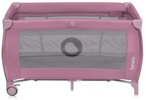 Lionelo - STEFI PLUS utazóágy, rózsaszín magnólia