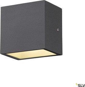 SLV 1005148 SITRA Modern Kültéri Fali Lámpa Antracit LED IP44