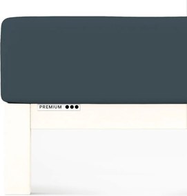 Schlafgut Premium lepedő 120x190-130x220 cm Gray Deep 556