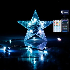Aigostar - LED RGBICW kültéri karácsonyi fényfüzér 100xLED/10W/230V 10m IP44 + távirányítóval
