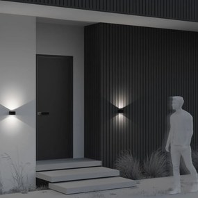 MAYTONI O435WL-L10GF3K BLOW Modern Kültéri Fali Lámpa Grafit LED IP54