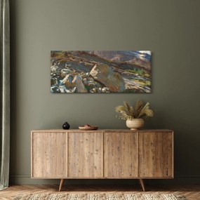 Kép - John Singer Sargent, Simplon Pass, reprodukciók (120x50 cm)
