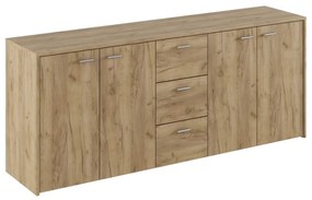 HUGOS 180 szekrény, tölgyfa artisan