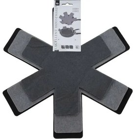 Serpenyők közötti védőbetét készlet, 38 cm átmérőjű, 6 db
