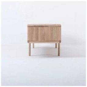 Fawn tömör tölgyfa TV állvány 3 fiókkal - Gazzda