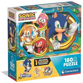 Sonic a sündisznó Ring 180 db-os puzzle Clementoni