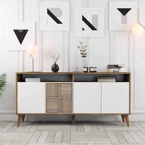 Milan 160 - Walnut, White