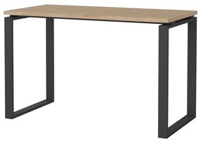 Íróasztal tölgyfa dekoros asztallappal 60x120 cm Sign – Tvilum