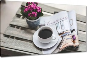 Vászonkép 120x70 Kávészünet