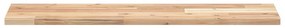 3 db kezeletlen tömör akácfa függőpolc 80 x 20 x 2 cm