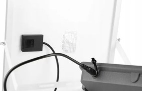 LED dimmelhető napelemes reflektor LED/50W/3,2V 5000K 6000 mAh IP65 fekete + távirányító