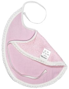 Paris rózsaszín muszlin előke - Kindsgut