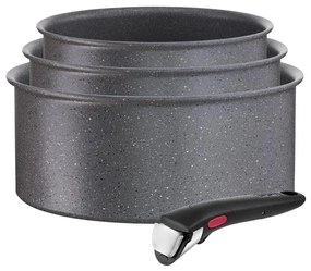 Tefal - Konyhai készlet 4 db INGENIO BLACK STONE