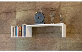 Fali polc BIENCE 21,4x87,8 cm fehér