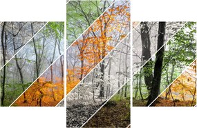Kép - Változó évszakok (90x60 cm)
