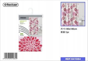 Színes Zuhanyfüggöny 180x180 cm Mintás