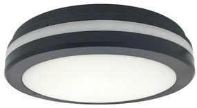 LED mennyezeti lámpa mozgásérzékelővel LED/20W/230V 3000/4000/6500K IP54 antracit