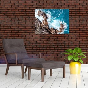 Kép a sziklák és a tenger (70x50 cm)