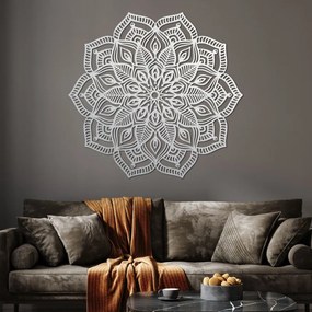 Fából készült mandala a falon | COUNESS