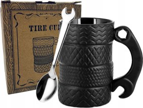 Gumiabroncs Bögre 500ml Ajándék Szett Sofőrnek Kamionosnak Szerelőnek