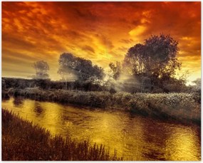 Poszterek 50x40 Mézes tájkép