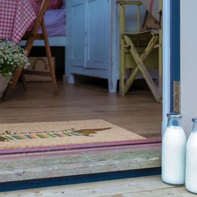 Kókuszrost lábtörlő 40x60 cm Welcome Sausage Dog – Artsy Doormats