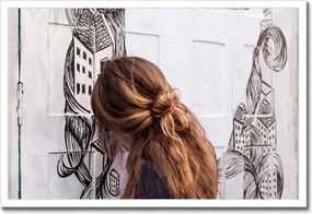 Poszterek keretben 60x40 Csinos nők Csajok Nagymamák