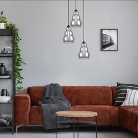 Rabalux 72213 - Csillár zsinóron SALVATORE 3xE27/40W/230V