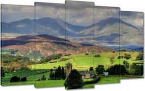 Festmények 100x60 Hegyi tåjkép