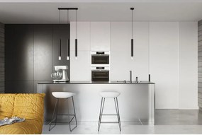 Fekete fém függőlámpa ø 8 cm Vittoria – Sollux