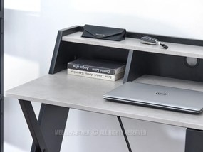 PC asztal Aspart (beton + fekete). 1109724