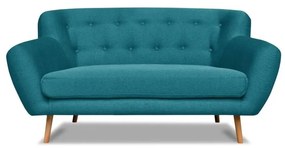 London türkizkék kanapé, 162 cm - Cosmopolitan design