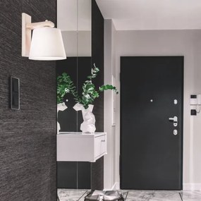 Fali lámpa 1xE27/60W/230V tölgy mintával