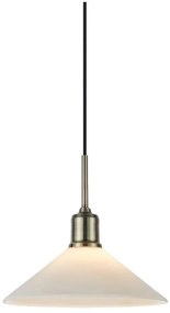 Markslöjd 108867 - Csillár zsinóron VELA 1xE27/40W/230V réz/fehér