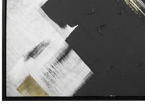 Fekete és fehér keretezett kép 63 x 93 cm SORA Beliani