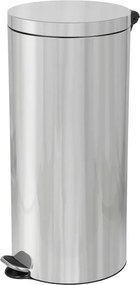 Alda Soft Close Freedom Fresh 30 l pedálos szemetes, rozsdamentes acél, fényes, 30 l
