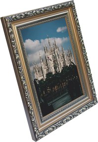 Milánó képkeret, arany, 10 x 15 cm