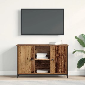 TV Szekrény Artisan Tölgy 101x35x65 cm Műanyag és Acél