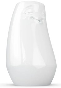 Fehér 'elégedett' porcelánváza - 58products