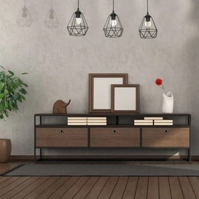 Felületre szerelhető csillár ACERO 3xE27/60W/230V